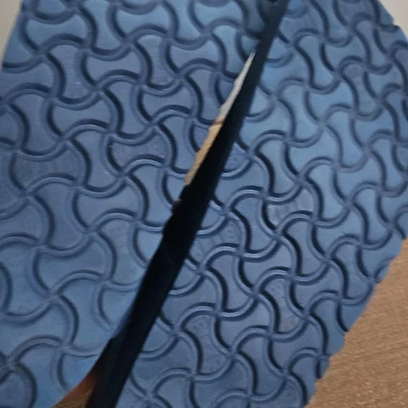 Birkenstock Navy Slide Sandals - Picture 5 of 5